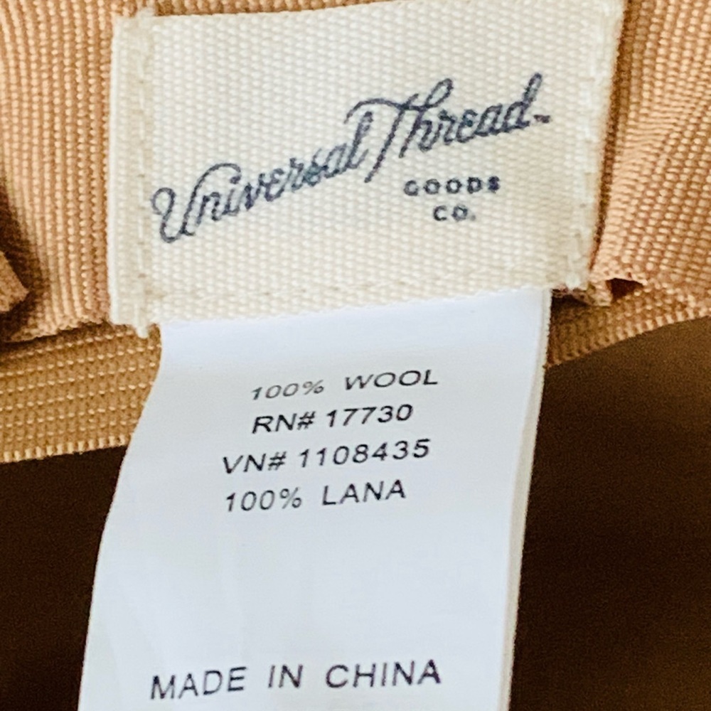 Universal Thread 100% Wool Hat - image 7